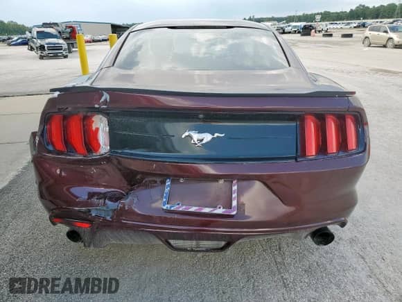 2018 Ford Mustang EcoBoost with VIN 1FA6P8TH7J5185597, listed as a Copart auction lot 67118245 with 69,710 mi miles and Salvage title. Bid and sale history available at DreamBid. Image 6.