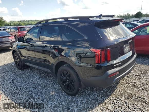 2023 Kia Sorento X-Line S with VIN 5XYRLDLC4PG246761, listed as a Copart auction lot 64002845 with 26,952 mi miles and Salvage title. Bid and sale history available at DreamBid. Image 2.