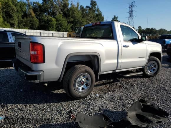 2017 GMC Sierra 1500 with VIN 1GTN1LEH4HZ107725, listed as a Copart auction lot 81550255 with 41,182 mi miles and Salvage title. Bid and sale history available at DreamBid. Image 3.