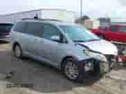 2013 Toyota Sienna XLE AAS with VIN 5TDYK3DC1DS392332, listed as a IAAI auction lot 40968544 with 129,081 mi miles and . Bid and sale history available at DreamBid. Image 1.