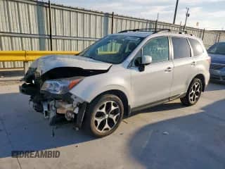 2015 Subaru Forester XT Premium with VIN JF2SJGDC5FH588542, listed as a Copart auction lot 82322085 with 143,916 mi miles and Clean title. Bid and sale history available at DreamBid. Image 1.