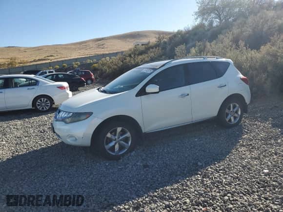 2009 Nissan Murano S z VIN JN8AZ18W59W204655, wystawiony jako Copart lot #81743075 z przebiegiem Nie podano mil oraz Czysty tytuł • Clean title. Historia ofert i sprzedaży dostępna na DreamBid. Obrazek 1.