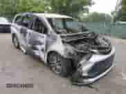 2021 Toyota Sienna LE with VIN 5TDKRKEC4MS068009, listed as a Copart auction lot 69782045 with Not provided miles and Salvage title. Bid and sale history available at DreamBid. Image 4.