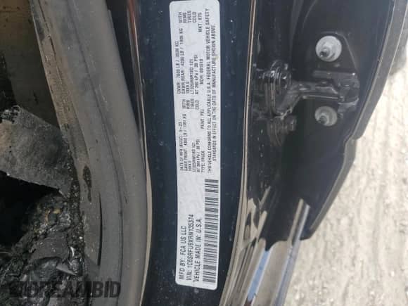 2024 Ram 1500 TRX with VIN 1C6SRFU9XRN135374, listed as a Copart auction lot 54679005 with Not provided miles and Non repairable. Bid and sale history available at DreamBid. Image 12.