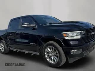 2021 Ram 1500 Laramie with VIN 1C6SRFJT0MN810402, listed as a Copart auction lot 91507795 with 178,986 mi miles and Clean title. Bid and sale history available at DreamBid. Image 1.