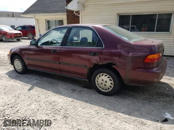 1992 Honda Civic z VIN 1HGEG8653NL056427, wystawiony jako Copart lot #69135114 z przebiegiem 143 658 mil mil oraz Czysty tytuł • Clean title. Historia ofert i sprzedaży dostępna na DreamBid. Obrazek 2.