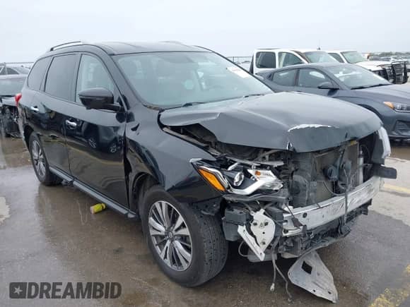 2020 Nissan Pathfinder SL with VIN 5N1DR2CN4LC613232, listed as a IAAI auction lot 41911804 with 115,429 mi miles and . Bid and sale history available at DreamBid. Image 1.