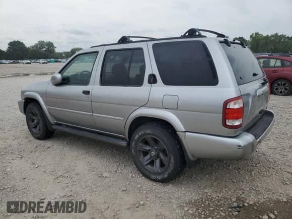 2002 Nissan Pathfinder SE with VIN JN8DR09Y62W729530, listed as a Copart auction lot 67353045 with 198,185 mi miles and Clean title. Bid and sale history available at DreamBid. Image 2.