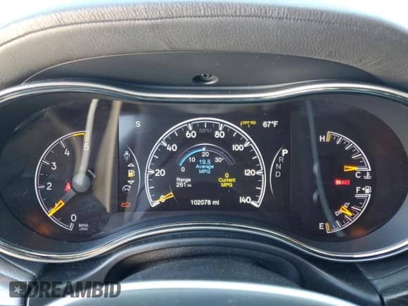 2018 Jeep Grand Cherokee High Altitude z VIN 1C4RJFCM6JC446952, wystawiony jako Copart lot #76800074 z przebiegiem 102 078 mil mil oraz Szkoda całkowita • Salvage title. Historia ofert i sprzedaży dostępna na DreamBid. Obrazek 9.