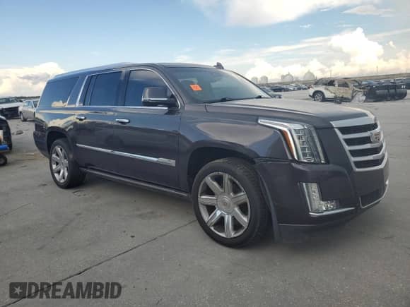 2015 Cadillac Escalade ESV Premium с VIN 1GYS3TKJ1FR505650, выставлен на аукционе Copart как лот 68464835 с пробегом Не указан миль и Списание • Salvage title. История ставок и продаж доступна на DreamBid. Изображение 4.