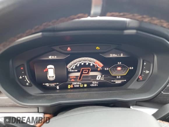 2019 Lamborghini Urus с VIN ZPBUA1ZL9KLA00879, выставлен на аукционе Copart как лот 58017485 с пробегом 23 614 миль миль и Списание • Salvage title. История ставок и продаж доступна на DreamBid. Изображение 9.