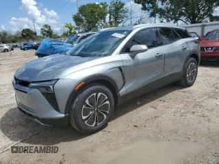 2024 Chevrolet Blazer EV eAWD LT с VIN 3GNKDBRJ9RS202885, выставлен на аукционе Copart как лот 69214274 с пробегом 1 472 миль миль и Списание • Salvage title. История ставок и продаж доступна на DreamBid. Изображение 1.