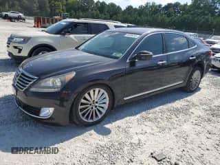 2015 Hyundai Equus Signature с VIN KMHGH4JH5FU093341, выставлен на аукционе Copart как лот 66696265 с пробегом 108 472 миль миль и Списание • Salvage title. История ставок и продаж доступна на DreamBid. Изображение 1.