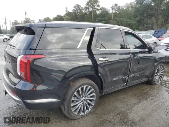 2024 Hyundai Palisade Calligraphy с VIN KM8R74GEXRU761969, выставлен на аукционе Copart как лот 79334474 с пробегом 5 796 миль миль и Списание • Salvage title. История ставок и продаж доступна на DreamBid. Изображение 3.