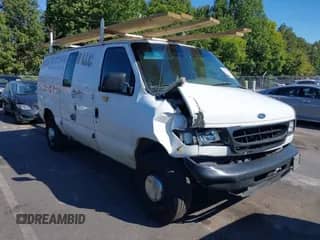 2001 Ford Econoline Cargo with VIN 1FTNE24211HB39538, listed as a IAAI auction lot 40312426 with 217,209 mi miles and . Bid and sale history available at DreamBid. Image 1.