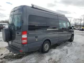 2008 Dodge Sprinter with VIN WD0PE845085279895, listed as a Copart auction lot 47125625 with 61,391 mi miles and Salvage title. Bid and sale history available at DreamBid. Image 4.