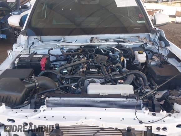 2024 Toyota Tacoma SR5 with VIN 3TMLB5JN2RM050911, listed as a IAAI auction lot 43169415 with 19,000 mi miles and . Bid and sale history available at DreamBid. Image 10.