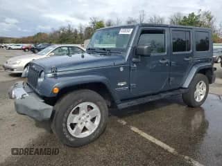 2008 Jeep Wrangler Unlimited Sahara z VIN 1J8GA59158L588968, wystawiony jako Copart lot #85385345 z przebiegiem 120 209 mil mil oraz Czysty tytuł • Clean title. Historia ofert i sprzedaży dostępna na DreamBid. Obrazek 1.