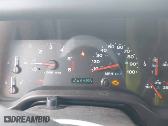 2002 Jeep Wrangler Sport z VIN 1J4FA49S02P708112, wystawiony jako IAAI lot #43374001 z przebiegiem 252 386 mil mil oraz . Historia ofert i sprzedaży dostępna na DreamBid. Obrazek 7.