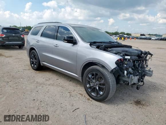2021 Dodge Durango GT with VIN 1C4RDHDG9MC803802, listed as a Copart auction lot 66306775 with 65,554 mi miles and Salvage title. Bid and sale history available at DreamBid. Image 4.