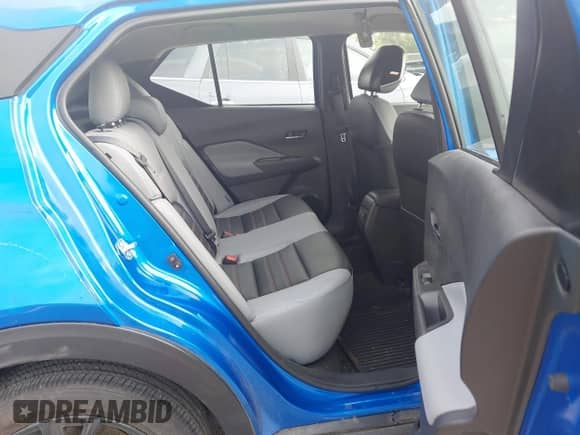 2023 Nissan Kicks SR with VIN 3N1CP5DV9PL489185, listed as a IAAI auction lot 43140950 with 17,000 mi miles and . Bid and sale history available at DreamBid. Image 8.