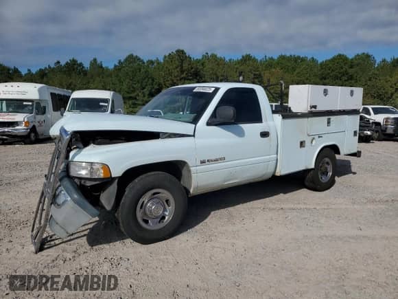 1996 Dodge RAM with VIN 1B6KC26Z6TS696071, listed as a Copart auction lot 80090025 with 243,555 mi miles and Salvage title. Bid and sale history available at DreamBid. Image 1.