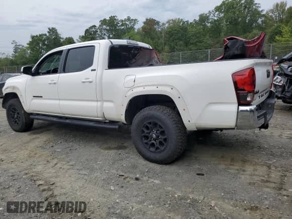 2022 Toyota Tacoma SR5 with VIN 3TYDZ5BN9NT013836, listed as a Copart auction lot 84573435 with 89,105 mi miles and Salvage title. Bid and sale history available at DreamBid. Image 2.