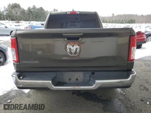 2021 Ram 1500 Big Horn with VIN 1C6RREFG9MN543345, listed as a Copart auction lot 44691635 with 70,051 mi miles and Clean title. Bid and sale history available at DreamBid. Image 6.