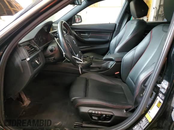 2015 BMW 3 Series 335i xDrive with VIN WBA3B9C56FP705448, listed as a Copart auction lot 64601185 with 137,791 mi miles and Salvage title. Bid and sale history available at DreamBid. Image 7.