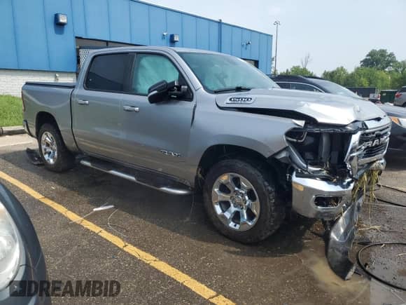 2019 Ram 1500 Big Horn z VIN 1C6SRFFT4KN919368, wystawiony jako Copart lot #67628315 z przebiegiem 103 783 mil mil oraz Czysty tytuł • Clean title. Historia ofert i sprzedaży dostępna na DreamBid. Obrazek 4.