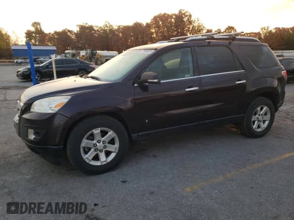 2008 Saturn Outlook XR with VIN 5GZEV23788J131242, listed as a Copart auction lot 77850024 with 167,783 mi miles and Salvage title. Bid and sale history available at DreamBid. Image 1.