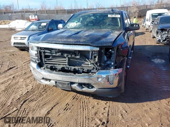 2017 Chevrolet Silverado 1500 LTZ with VIN 3GCUKSECXHG171341, listed as a IAAI auction lot 41630844 with 123,459 mi miles and . Bid and sale history available at DreamBid. Image 6.