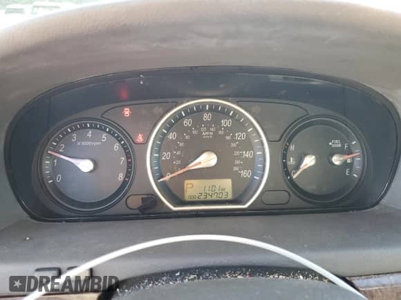 2007 Hyundai Sonata SE с VIN 5NPEU46F47H181033, выставлен на аукционе Copart как лот 86835475 с пробегом 234 703 миль миль и Списание • Salvage title. История ставок и продаж доступна на DreamBid. Изображение 9.