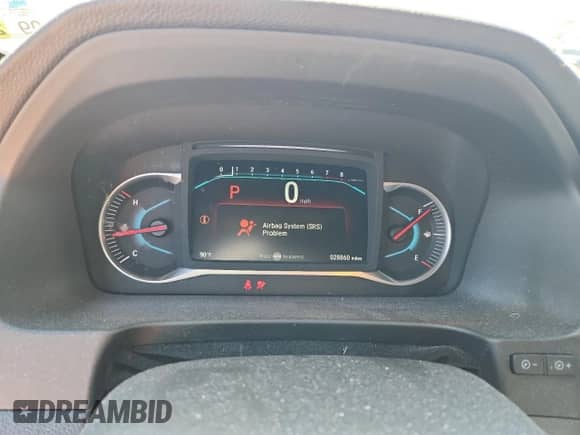 2020 Honda Passport EX-L with VIN 5FNYF7H51LB004722, listed as a Copart auction lot 87407905 with 28,860 mi miles and Salvage title. Bid and sale history available at DreamBid. Image 9.