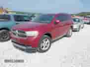 2013 Dodge Durango Crew with VIN 1C4RDHDG0DC693142, listed as a IAAI auction lot 43154028 with 212,967 mi miles and . Bid and sale history available at DreamBid. Image 2.