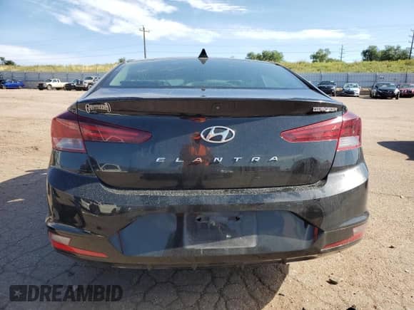 2019 Hyundai Elantra Limited с VIN 5NPD84LF3KH441273, выставлен на аукционе Copart как лот 65607155 с пробегом Не указан миль и Списание • Salvage title. История ставок и продаж доступна на DreamBid. Изображение 6.