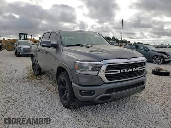 2019 Ram 1500 Laramie with VIN 1C6SRFJTXKN555948, listed as a Copart auction lot 81284155 with 119,898 mi miles and Salvage title. Bid and sale history available at DreamBid. Image 13.