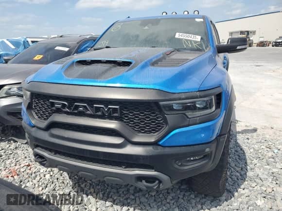 2021 Ram 1500 TRX z VIN 1C6SRFU94MN905965, wystawiony jako Copart lot #54550435 z przebiegiem Nie podano mil oraz Nie do naprawy • Non repairable. Historia ofert i sprzedaży dostępna na DreamBid. Obrazek 5.