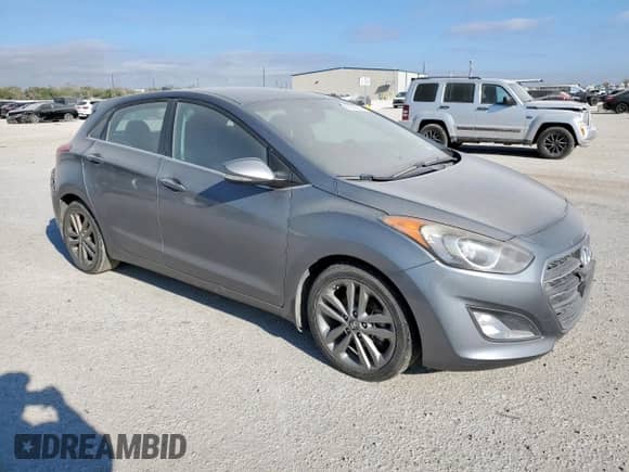 2016 Hyundai Elantra with VIN KMHD35LH8GU289554, listed as a Copart auction lot 80656625 with 66,080 mi miles and Salvage title. Bid and sale history available at DreamBid. Image 4.