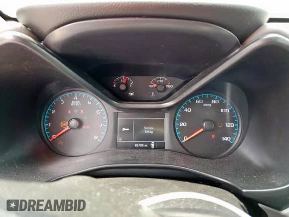 2017 Chevrolet Colorado 4WD WT с VIN 1GCGTBEN1H1237267, выставлен на аукционе Copart как лот 57251995 с пробегом 90 788 миль миль и Списание • Salvage title. История ставок и продаж доступна на DreamBid. Изображение 9.