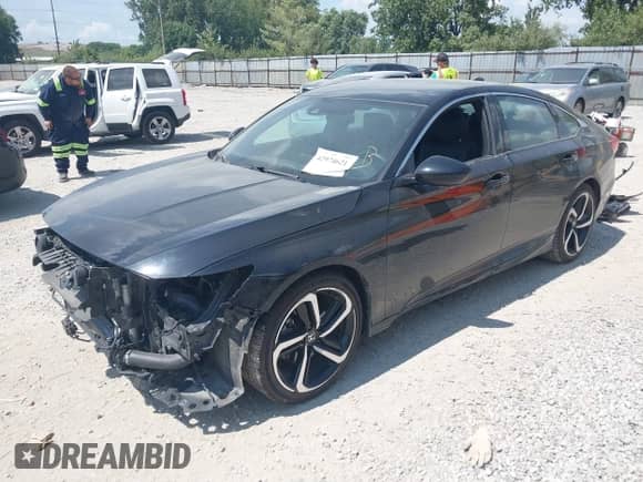 2022 Honda Accord Sport with VIN 1HGCV1F38NA117916, listed as a IAAI auction lot 42974621 with 79,171 mi miles and . Bid and sale history available at DreamBid. Image 18.