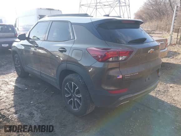 2021 Chevrolet TrailBlazer ACTIV with VIN KL79MSSL1MB079636, listed as a IAAI auction lot 41148080 with 104,052 mi miles and . Bid and sale history available at DreamBid. Image 3.