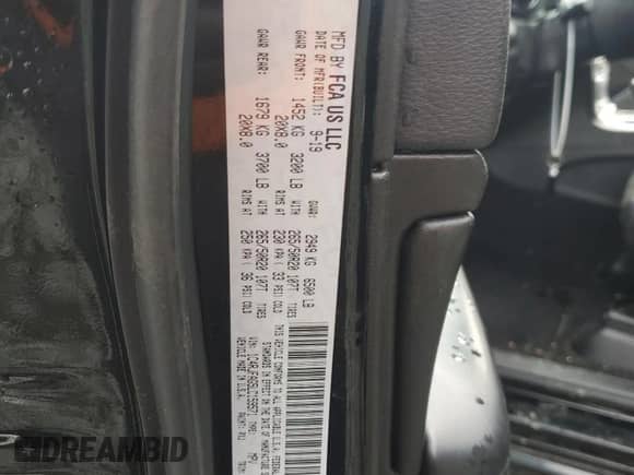 2020 Jeep Grand Cherokee Altitude with VIN 1C4RJFAG5LC159571, listed as a Copart auction lot 64872825 with 75,092 mi miles and Salvage title. Bid and sale history available at DreamBid. Image 13.