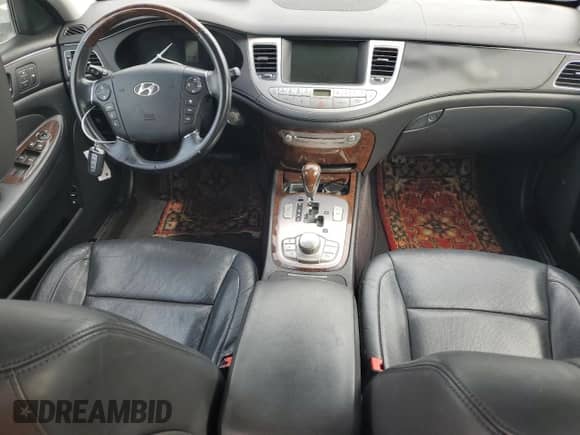 2011 Hyundai Genesis with VIN KMHGC4DF5BU127037, listed as a Copart auction lot 75053954 with Not provided miles and Non repairable. Bid and sale history available at DreamBid. Image 8.