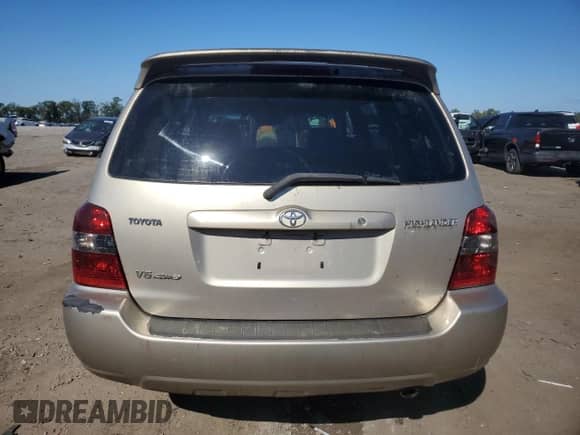 2005 Toyota Highlander with VIN JTEEP21A550074022, listed as a Copart auction lot 84906945 with 110,456 mi miles and Clean title. Bid and sale history available at DreamBid. Image 6.
