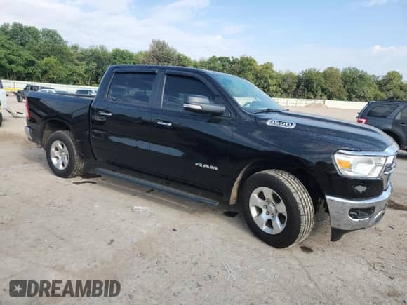 2020 Ram 1500 Lone Star z VIN 1C6RREFT3LN317328, wystawiony jako Copart lot #80871135 z przebiegiem 112 530 mil mil oraz Szkoda całkowita • Salvage title. Historia ofert i sprzedaży dostępna na DreamBid. Obrazek 4.