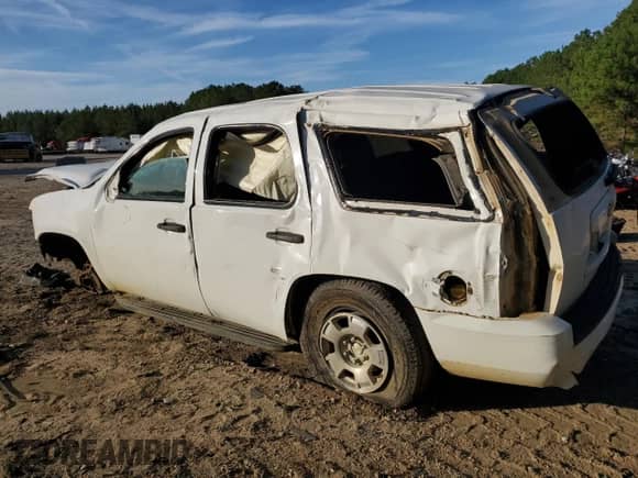 2013 Chevrolet Tahoe Commercial with VIN 1GNLC2E03DR365161, listed as a Copart auction lot 84981465 with Not provided miles and Salvage title. Bid and sale history available at DreamBid. Image 2.