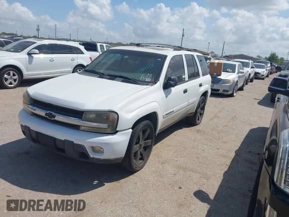 2003 Chevrolet TrailBlazer LS с VIN 1GNDS13S132262589, выставлен на аукционе IAAI как лот 43101514 с пробегом 217 522 миль миль и . История ставок и продаж доступна на DreamBid. Изображение 2.