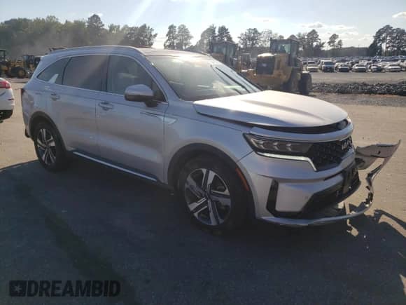 2022 Kia Sorento SX with VIN KNDRJDLH6N5072022, listed as a Copart auction lot 70891505 with 63,767 mi miles and Salvage title. Bid and sale history available at DreamBid. Image 4.