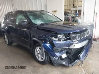 2018 Jeep Compass Sport с VIN 3C4NJCAB2JT301670, выставлен на аукционе IAAI как лот 43334368 с пробегом 72 780 миль миль и . История ставок и продаж доступна на DreamBid. Изображение 1.